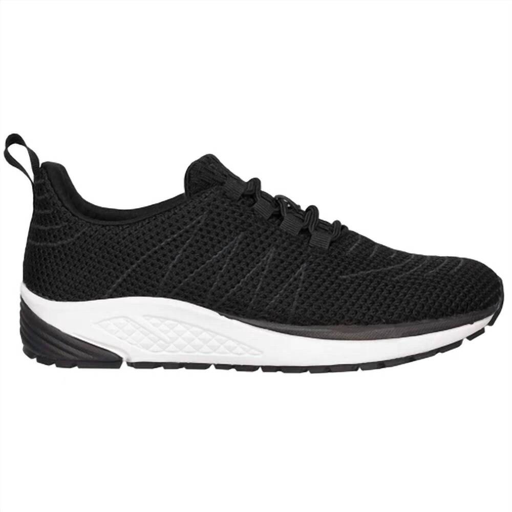 NEW PROPET women's tour knit athletic sneaker in black